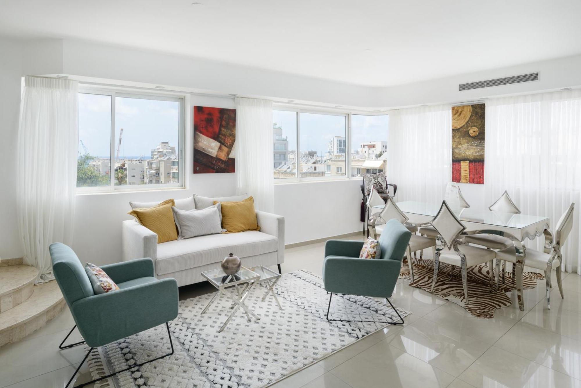 Penthouse With Panoramic View By Feelhome Tel Aviv Exteriér fotografie
